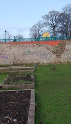 Gracemount Community Garden South Facing Wall