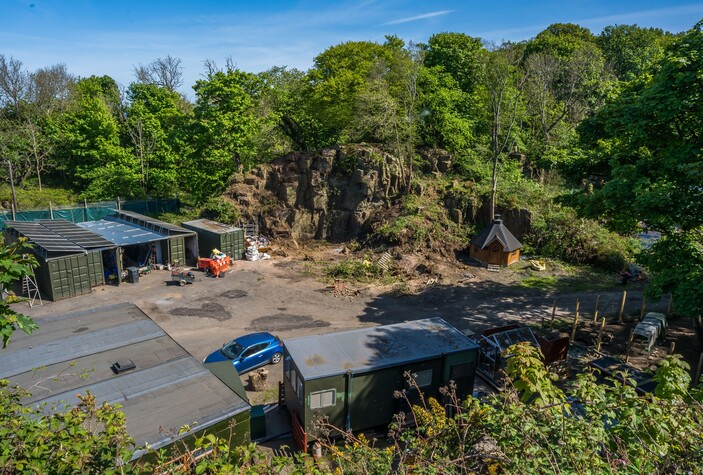 Barnton Bunker entrance