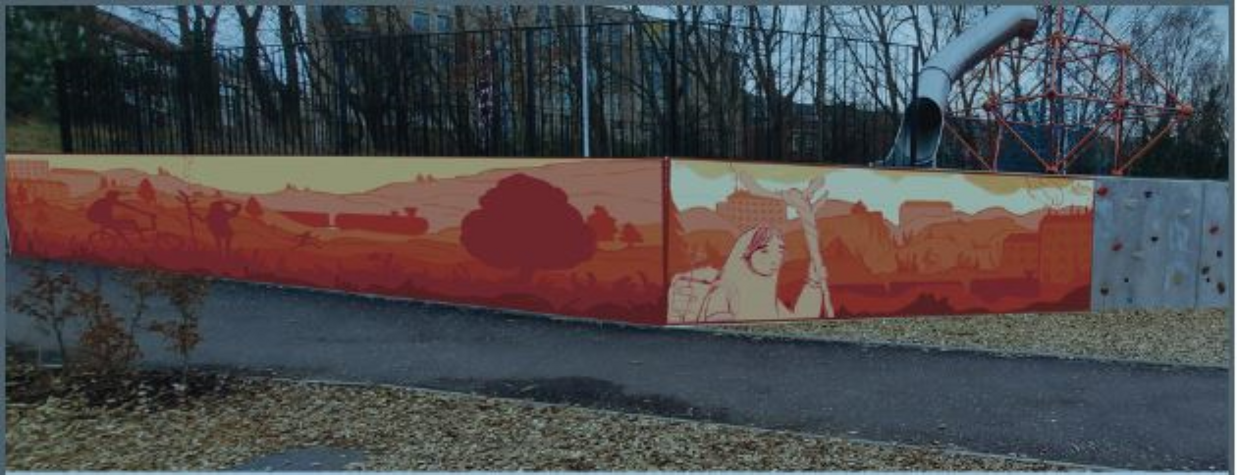 Dalry Community Park Mural - Option 2
