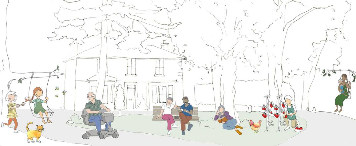 A happy, healthy cohousing community A happy, healthy cohousing community